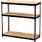 Lorell Narrow Steel Shelving 30" Height x 30" Width x 12" Depth 66962 - alternate 1